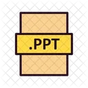 Ppt File Ppt File Format Icon