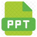 Ppt Document File Format Icon