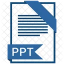 Ppt Format Document Icon
