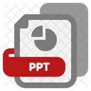 Ppt File Ppt Powerpoint Icon
