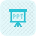 Ppt Presentation Ppt Presentation Slide Icon