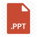 Ppt Type Ppt Format Microsoft Power Point Icon