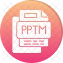 Pptm File File Format File アイコン