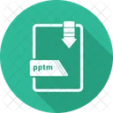 Pptm Formats File Icon
