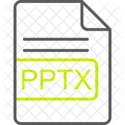 Pptx  Icon