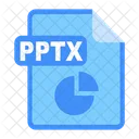 Pptx File Document Icon