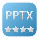 Pptx File Type Extension File Icon