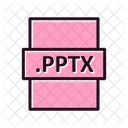 Pptx  Icon