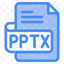 Pptx Dokument Datei Symbol