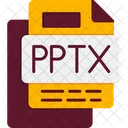 Pptx File File Format File Icon