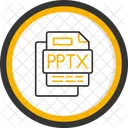 Pptx file  Icône