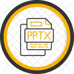 Pptx file  Icon