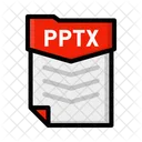 Pptx file  Icon