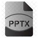 Pptx File  Icon