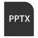 Pptx File Extension Icon