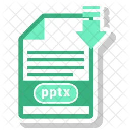 Pptx file  Icon