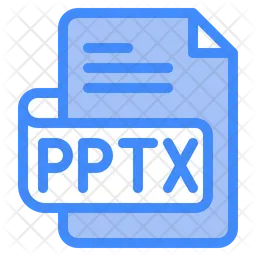 Pptx File  Icon