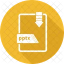 Pptx Formats File Icon