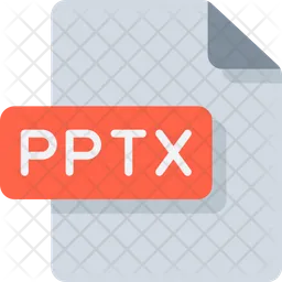 Pptx File  Icon