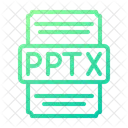 Pptx File Document Icon