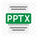 Pptx File File Document Icon