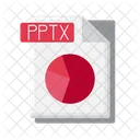 Pptx  Icon