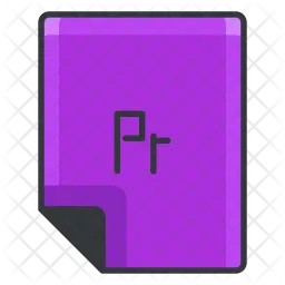 Pr file  Icon