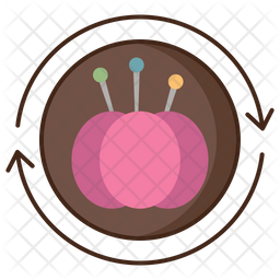 Practice Icon - Download in Colored Outline Style