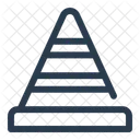 Practice Cone Drill Train Icon