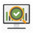 Predictive Analytics Datenanalyse Flussdiagramm Symbol