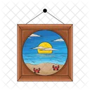 Praia Verao Mar Icon