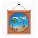 Praia Verao Mar Icon