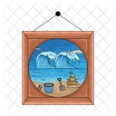 Praia Onda Mar Icon