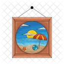 Praia Verao Mar Icon