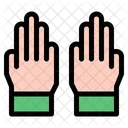 Praise Hand Hands And Gestures Icon