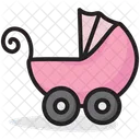 Pram Baby Carriage Baby Cart Icon