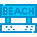Prancha de praia  Ícone