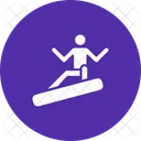 Snowboard Diversao Recreacao Icon
