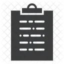 Area De Transferencia Lista De Verificacao Tarefas Icon
