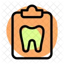 Prancheta de dente  Ícone