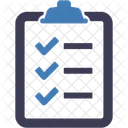 Prancheta Papelada Lista De Verificacao Icon