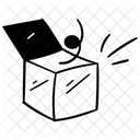 Prank Box Prank Surprise Box Icon