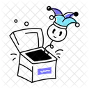 Prank Box Clown Box Clown Prank Icon
