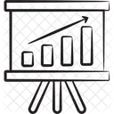 Prasentation Geschaft Grafik Symbol