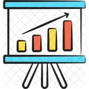 Prasentation Geschaft Grafik Symbol