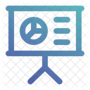 Prasentation Statistik Diagramm Ícone