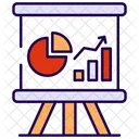 Prasentation Geschaft Grafik Symbol
