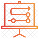 Prasentationstafel Planung Studie Icon