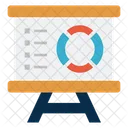 Prasentation Tafel Diagramm Symbol