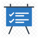 Prasentation Tafel Diagramm Symbol